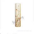 Colorful flower design marble column
